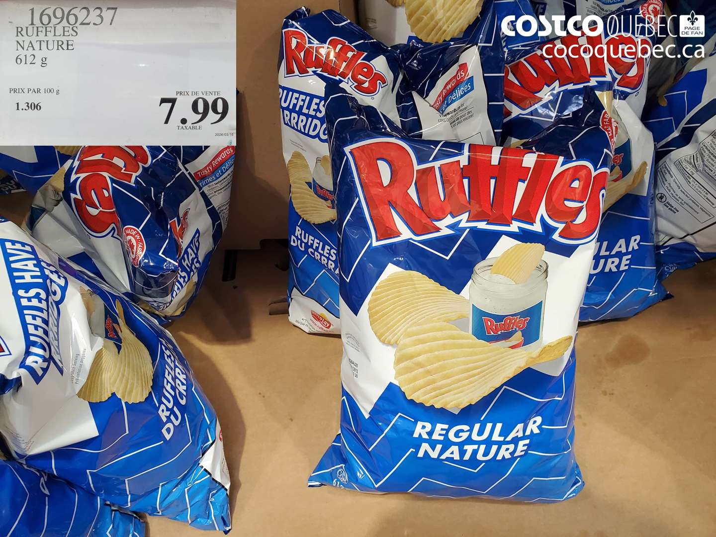 1696237 RUFFLES NATURE 612 G $7.99