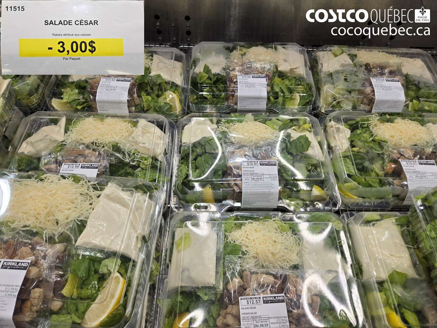 11515 SALADE CÉSAR ($3.00 INSTANT SAVINGS)
