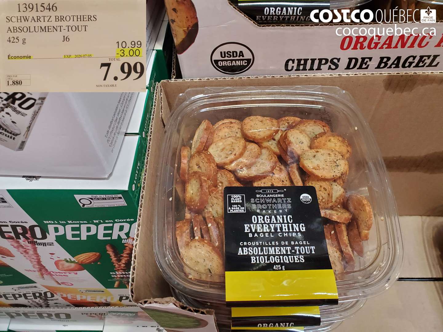 1391546 SCHWARTZ BROTHERS ABSOLUMENT-TOUT 425 G ($3.00 INSTANT SAVINGS EXPIRES ON 2026-07-05) $7.99