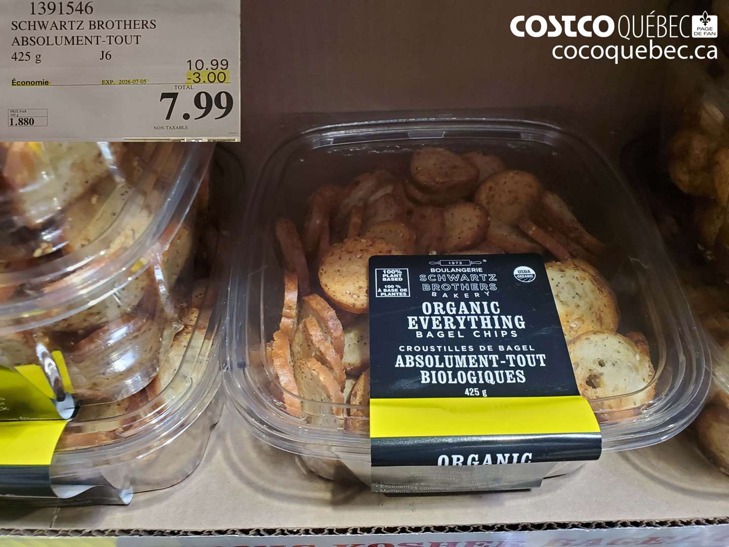 1391546 SCHWARTZ BROTHERS ABSOLUMENT-TOUT 425 G ($3.00 INSTANT SAVINGS EXPIRES ON 2026-07-05) $7.99