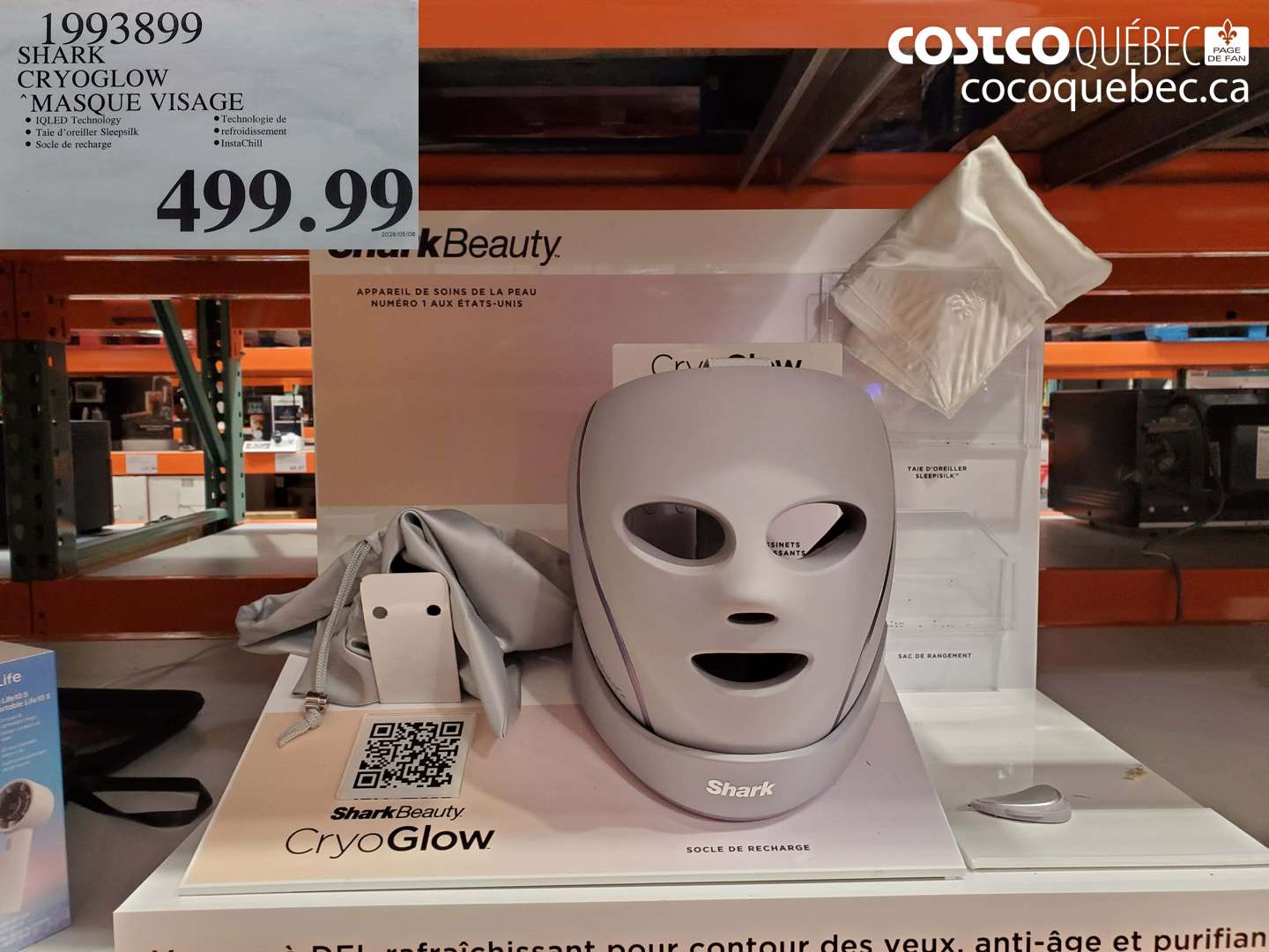 1993899 SHARK CRYOGLOW MASQUE VISAGE $499.99