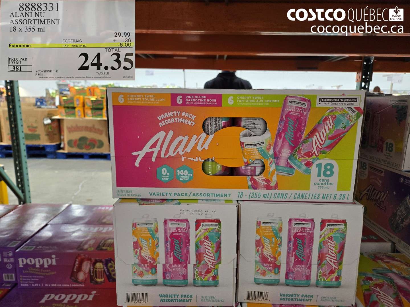 8888331 ALANI NU ASSORTIMENT ($6.00 INSTANT SAVINGS EXPIRES ON 2026-08-02) $24.35