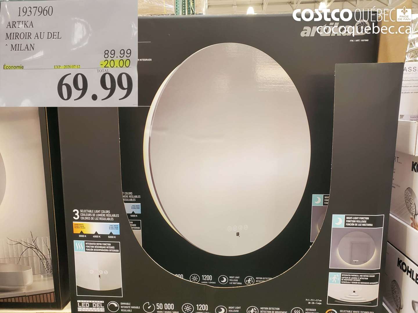 1937960 ARTIKA MIROIR AU DEL MILAN ($20.00 INSTANT SAVINGS EXPIRES ON 2026-07-12) $69.99