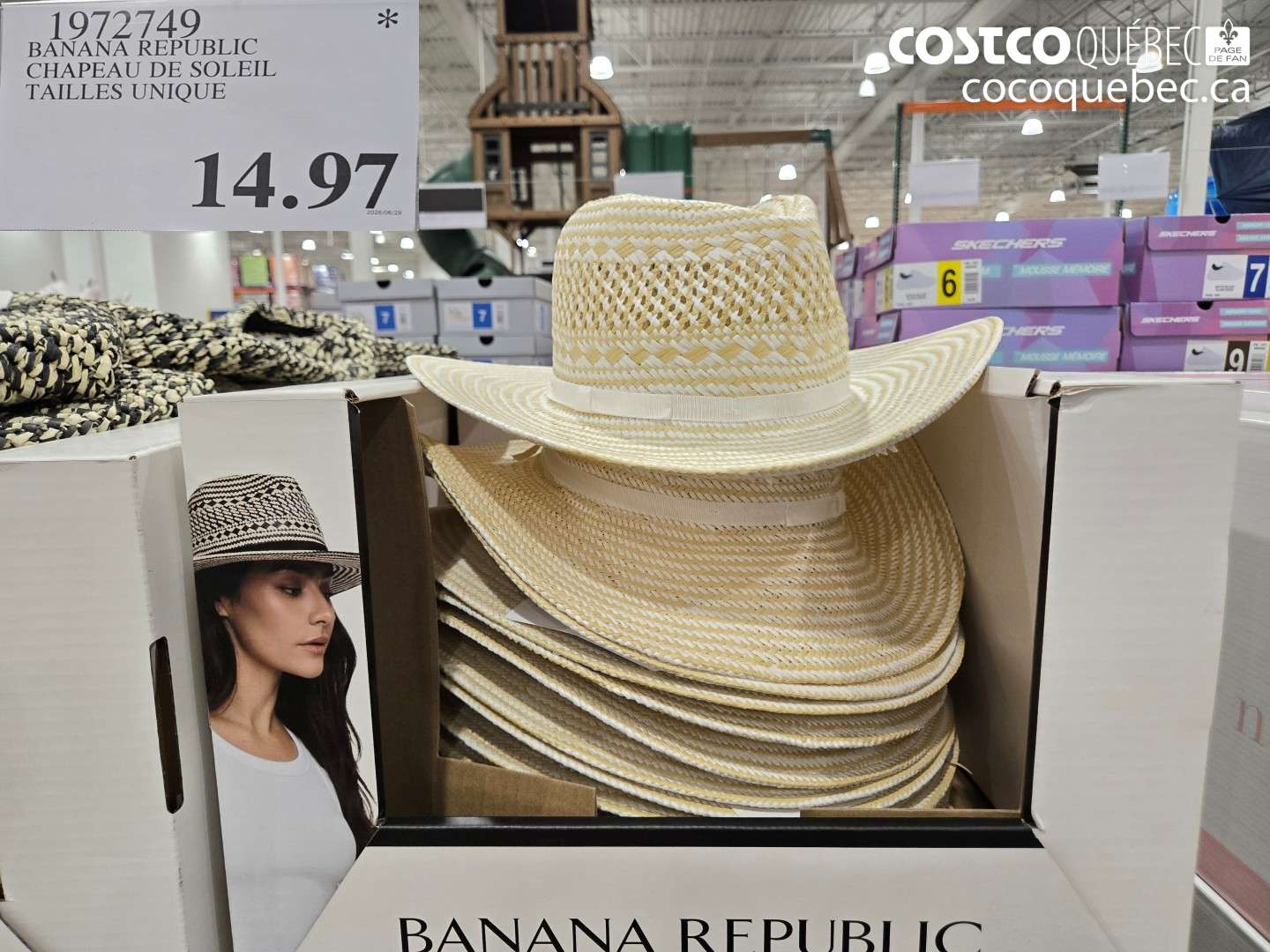 1972749 BANANA REPUBLIC CHAPEAU DE SOLEIL TAILLES UNIQUE $14.97