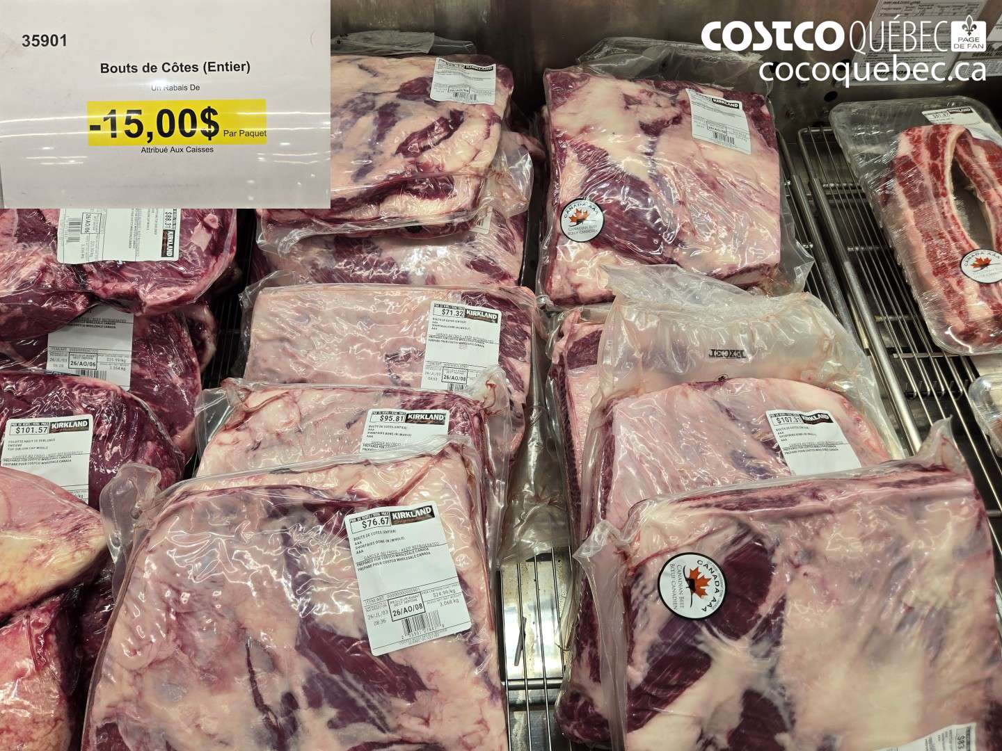 35901 BOUTS DE CÔTES (ENTIER) ($15.00 INSTANT SAVINGS)