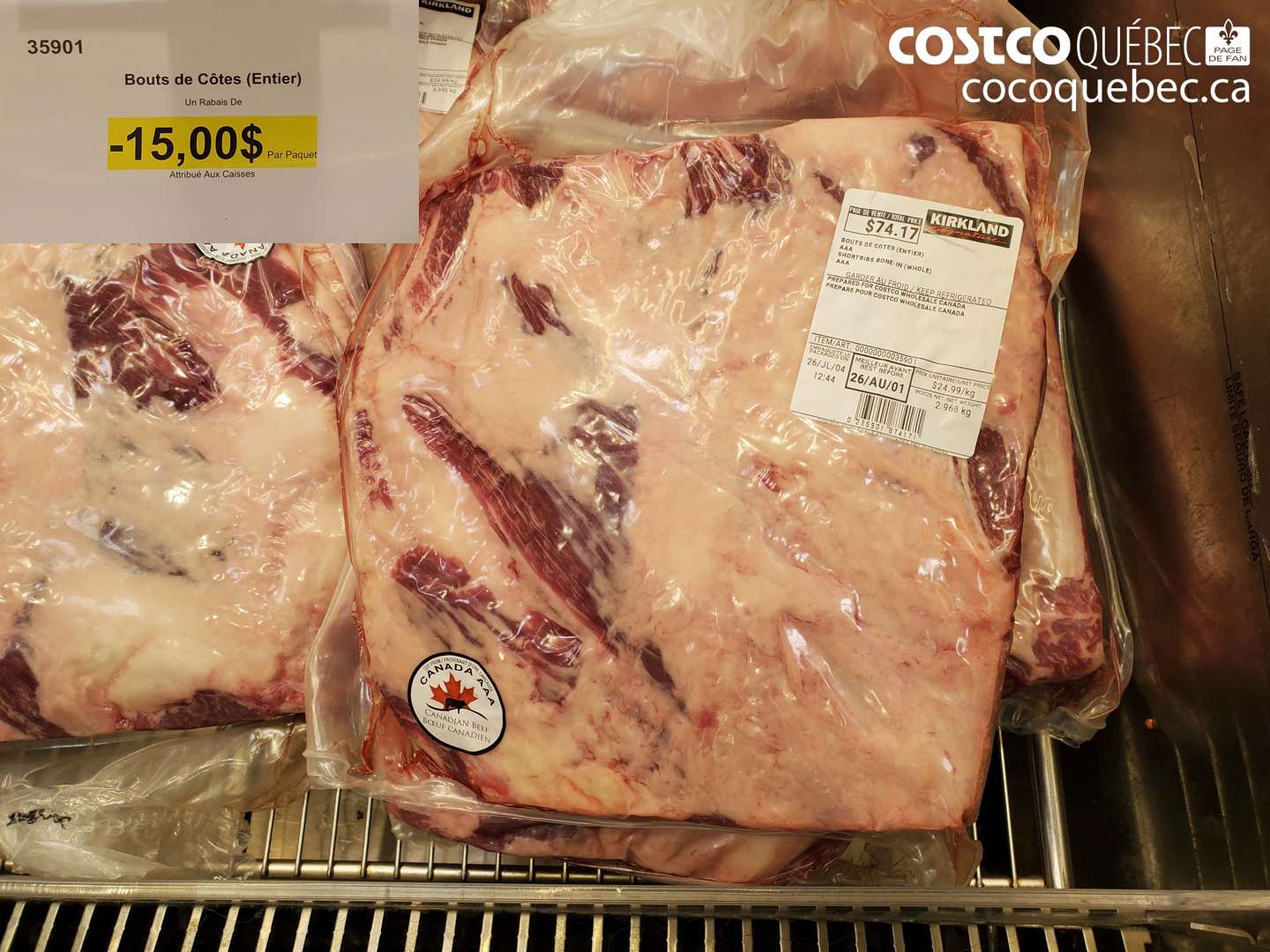 35901 BOUTS DE CÔTES (ENTIER) ($15.00 INSTANT SAVINGS)