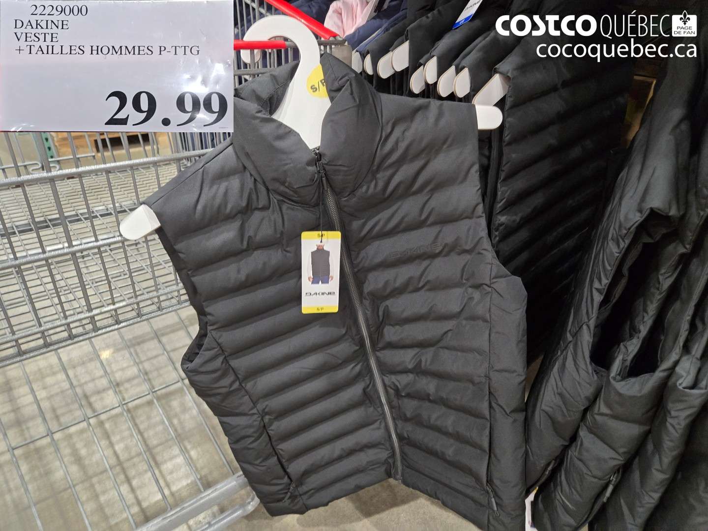 2229000 DAKINE VESTE $29.99