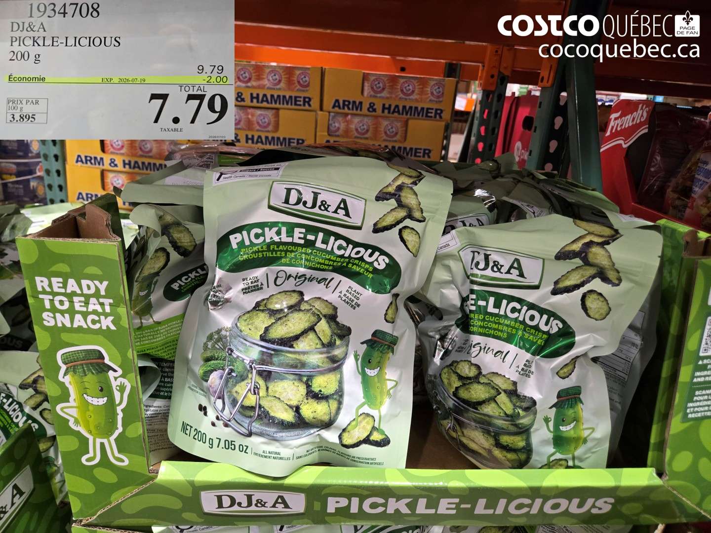 1934708 DJ&A PICKLE-LICIOUS ($2.00 INSTANT SAVINGS EXPIRES ON 2026-07-19) $7.79
