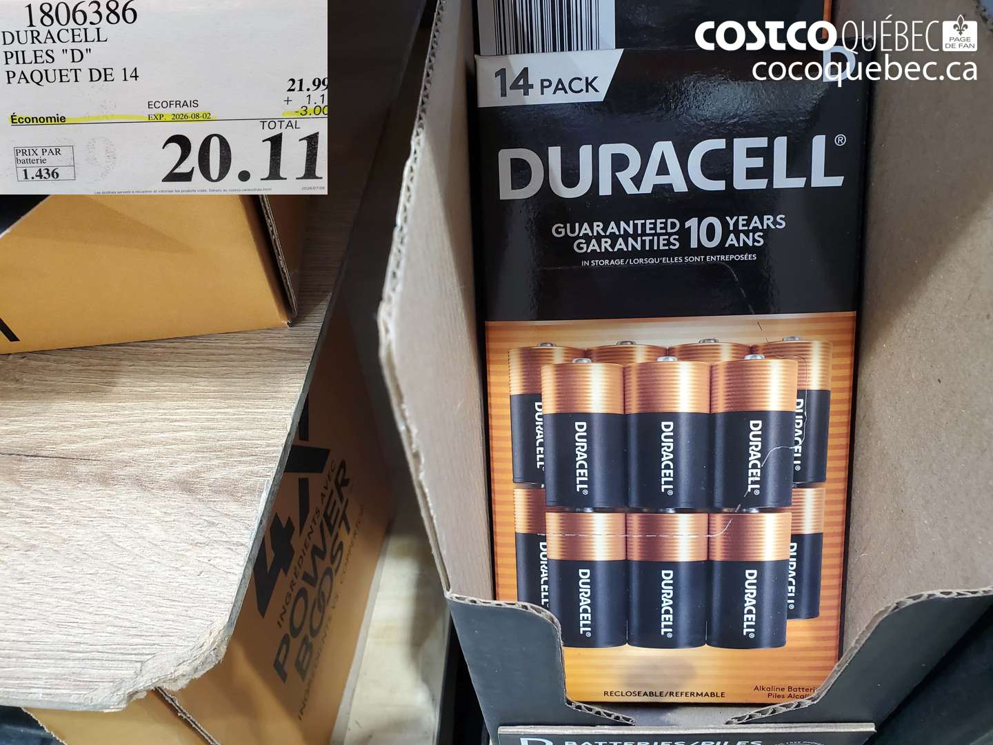 1806386 DURACELL PILES 