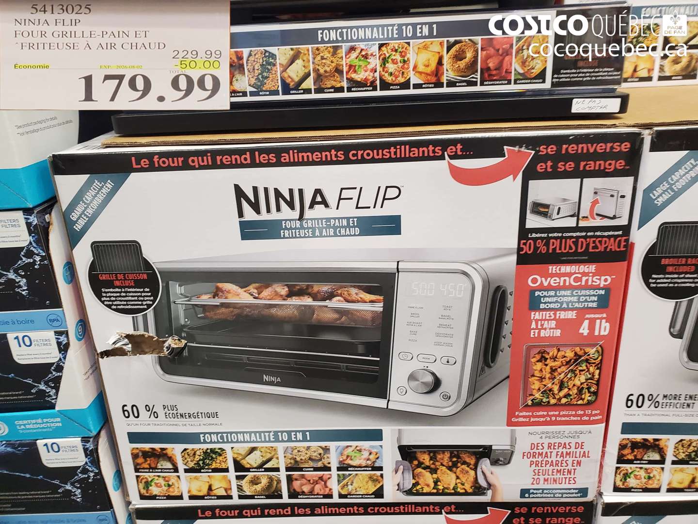 5413025 NINJA FLIP FOUR GRILLE-PAIN ET ($50.00 INSTANT SAVINGS EXPIRES ON 2026-08-02) $179.99