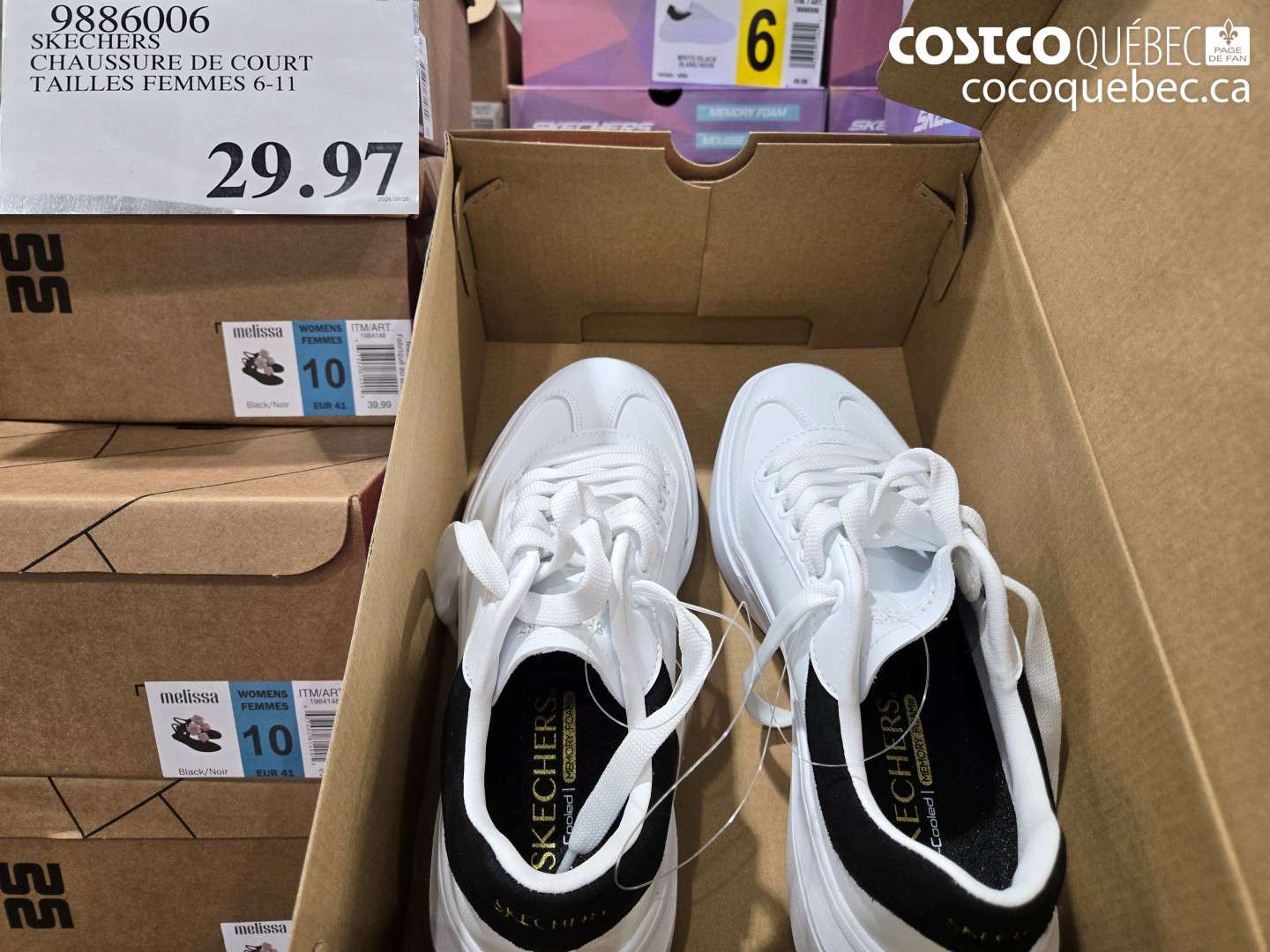 9886006 SKECHERS CHAUSSURE DE COURT TAILLES FEMMES 6-11 $29.97