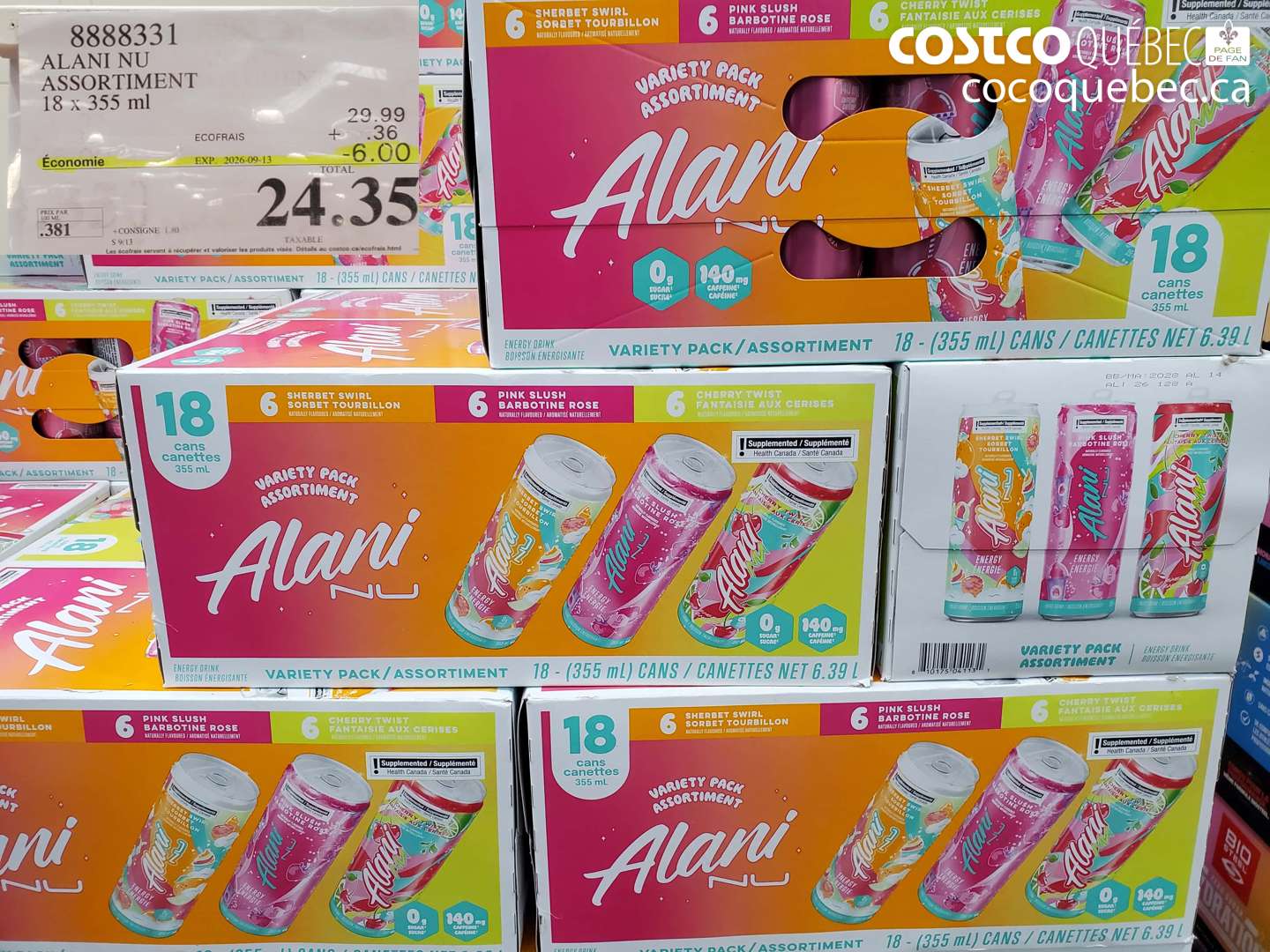 8888331 ALANI NU ASSORTIMENT ($6.00 INSTANT SAVINGS EXPIRES ON 2026-09-13) $24.35