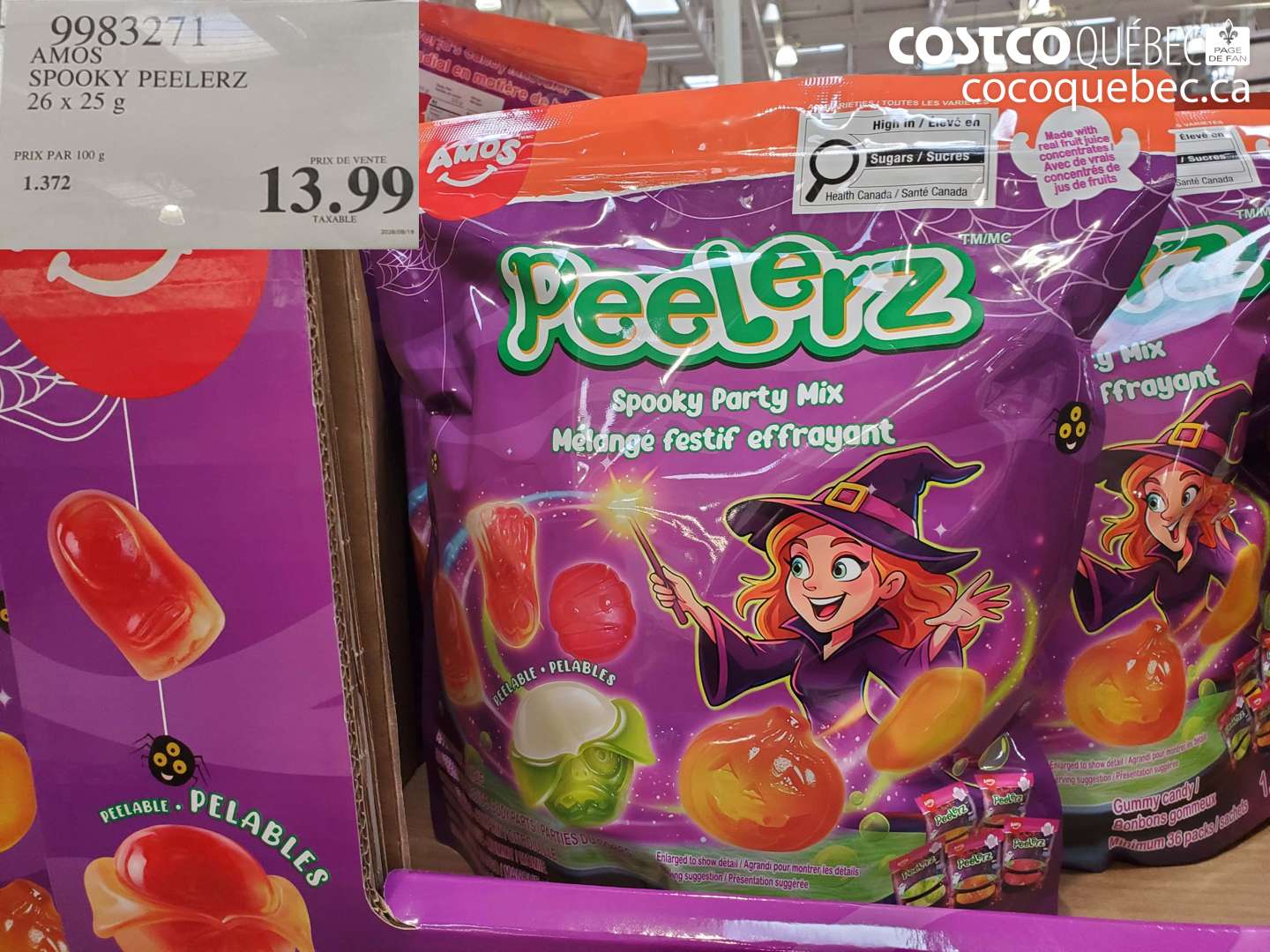 9983271 AMOS SPOOKY PEELERZ $13.99