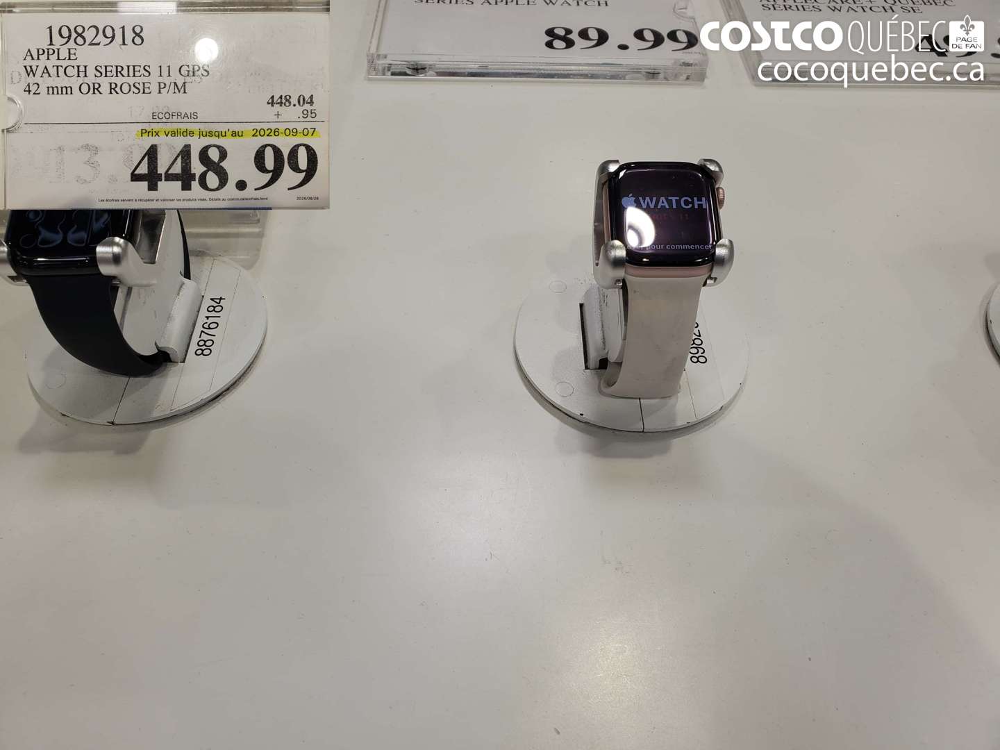 1982918 APPLE WATCH SERIES 11 GPS 42 MM OR ROSE P/M (EXPIRES ON 2026-09-07) $448.99