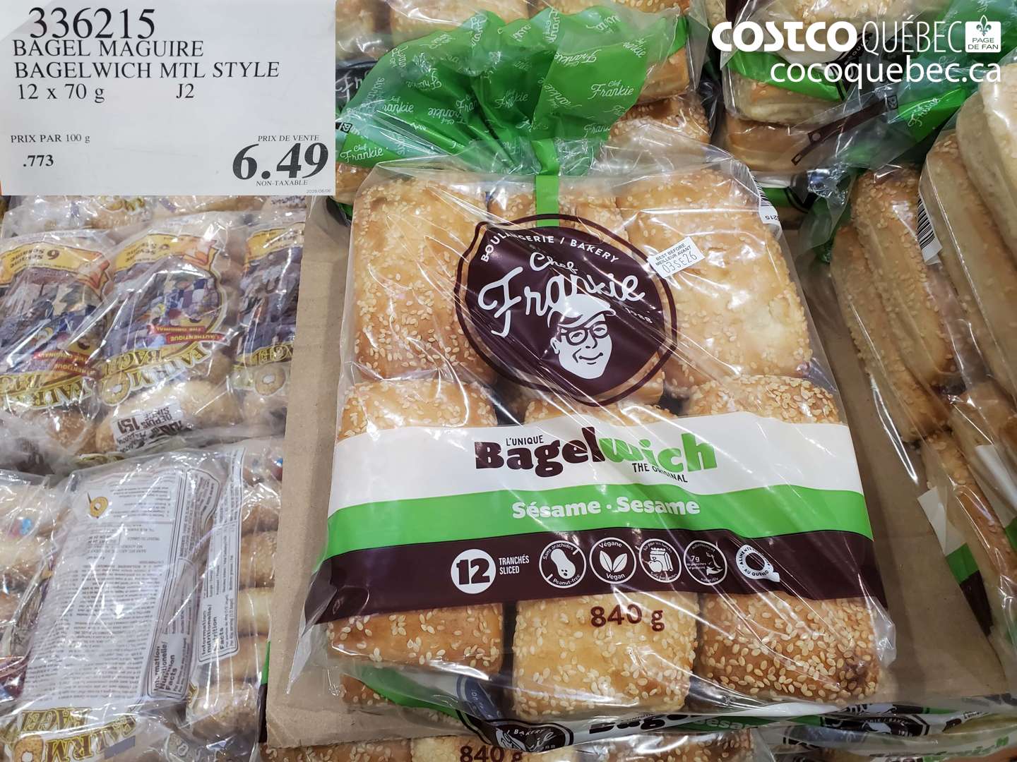 336215 BAGEL MAGUIRE BAGELWICH MTL STYLE $6.49