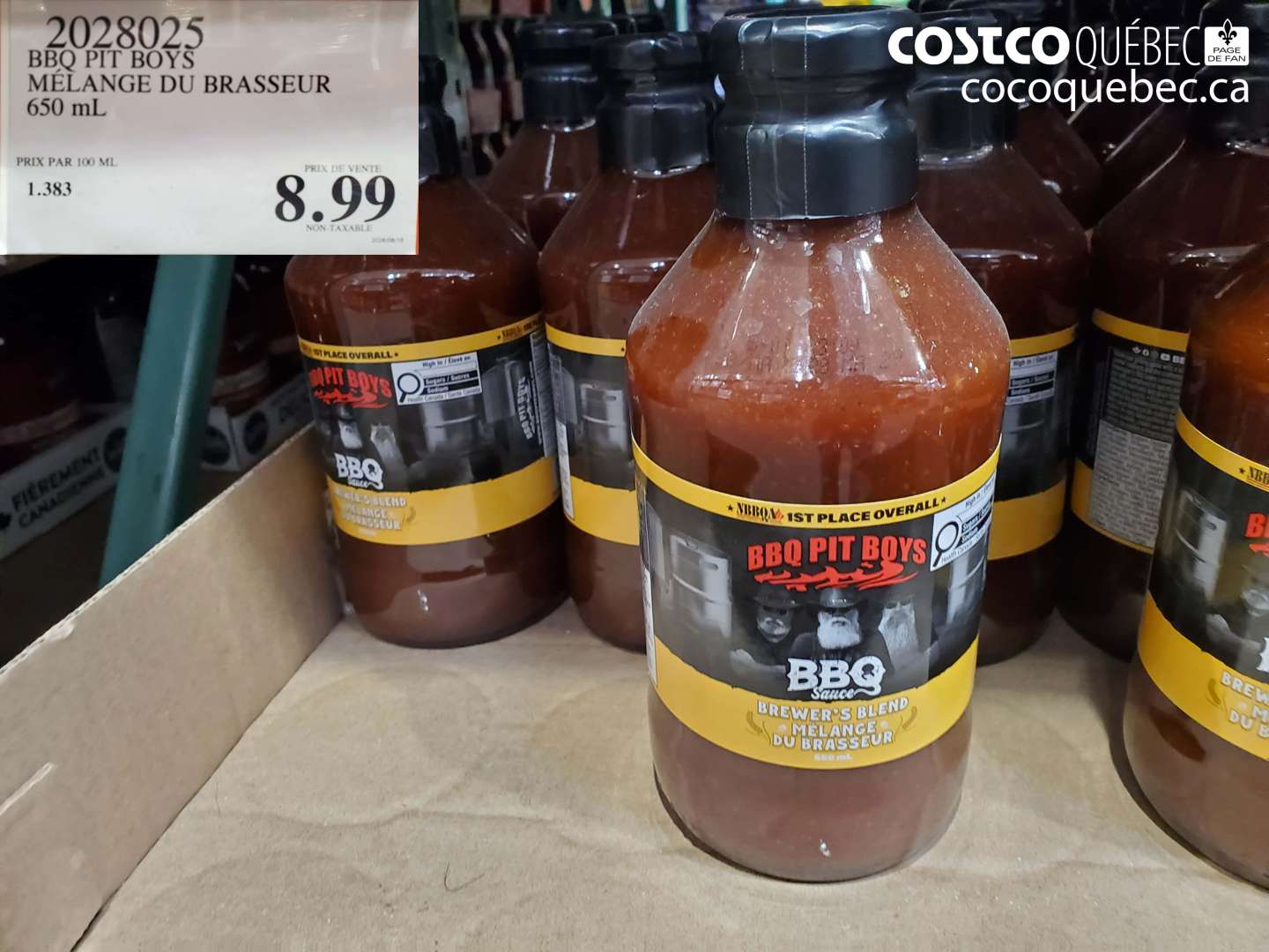 2028025 BBQ PIT BOYS MÉLANGE DU BRASSEUR $8.99