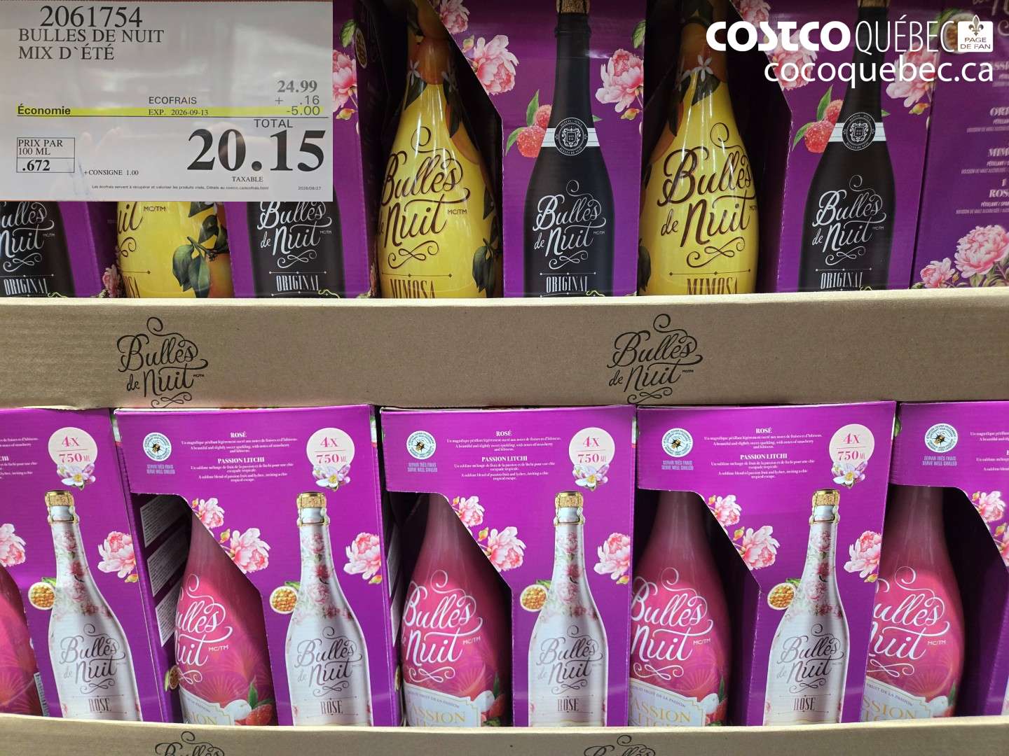 2061754 BULLES DE NUIT MIX D'ÉTÉ ($5.00 INSTANT SAVINGS EXPIRES ON 2026-09-13) $20.15