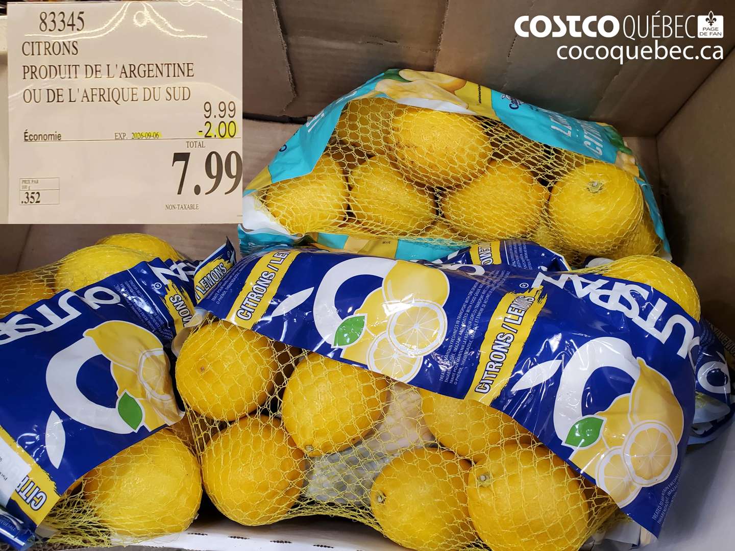 83345 CITRONS ($2.00 INSTANT SAVINGS EXPIRES ON 2026-09-06) $7.99