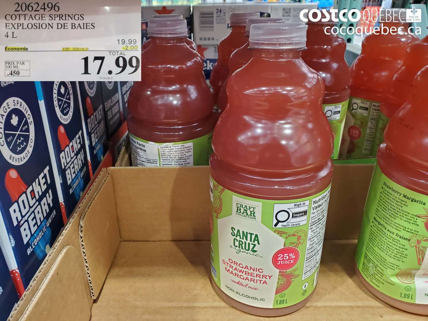 2062496 COTTAGE SPRINGS EXPLOSION DE BAIES 4 L ($2.00 INSTANT SAVINGS EXPIRES ON 2026-08-30) $17.99