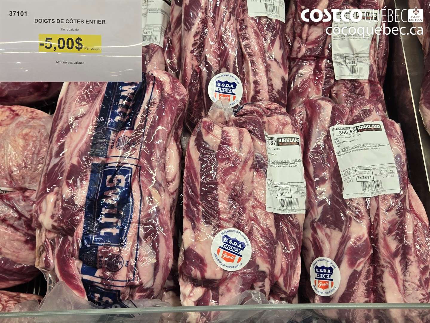 37101 DOIGTS DE CÔTES ENTIER ($5.00 INSTANT SAVINGS)