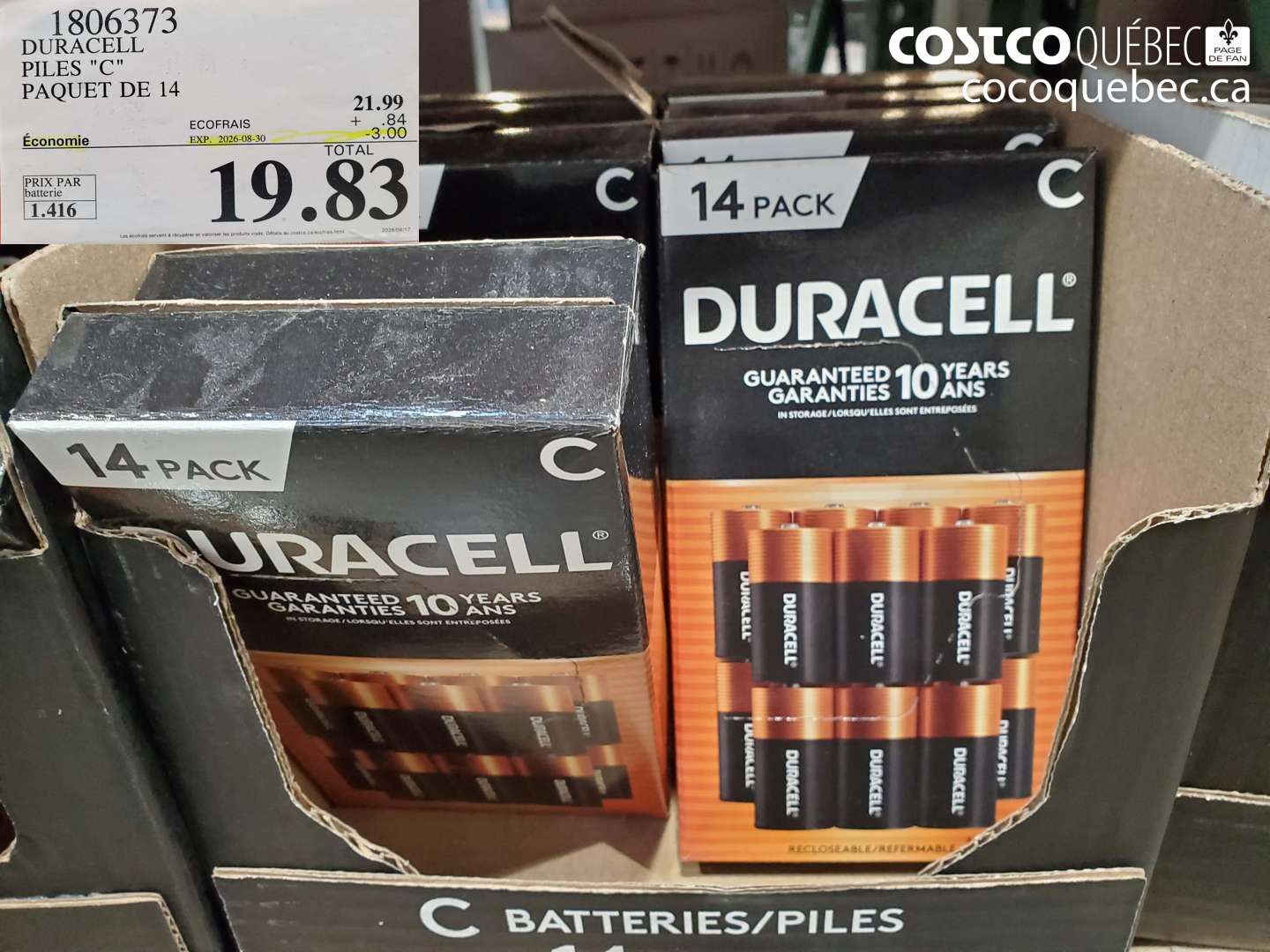 1806373 DURACELL PILES 