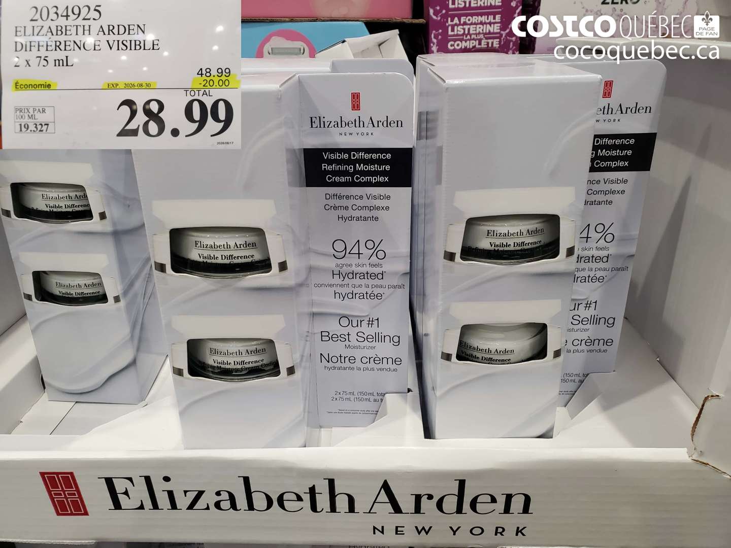 2034925 ELIZABETH ARDEN DIFFÉRENCE VISIBLE ($20.00 INSTANT SAVINGS EXPIRES ON 2026-08-30) $28.99