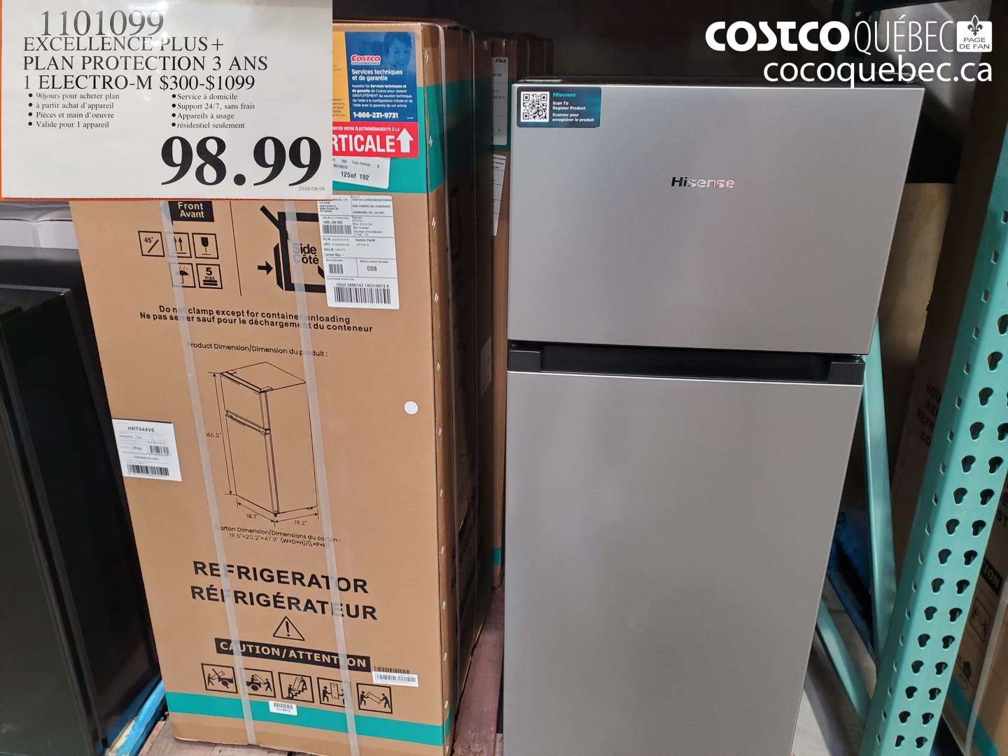1101099 EXCELLENCE PLUS+ PLAN PROTECTION 3 ANS 1 ELECTRO-M $300-$1099 $98.99