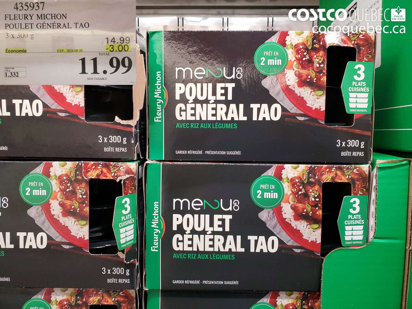 435937 FLEURY MICHON POULET GÉNÉRAL TAO ($3.00 INSTANT SAVINGS EXPIRES ON 2026-08-30) $11.99