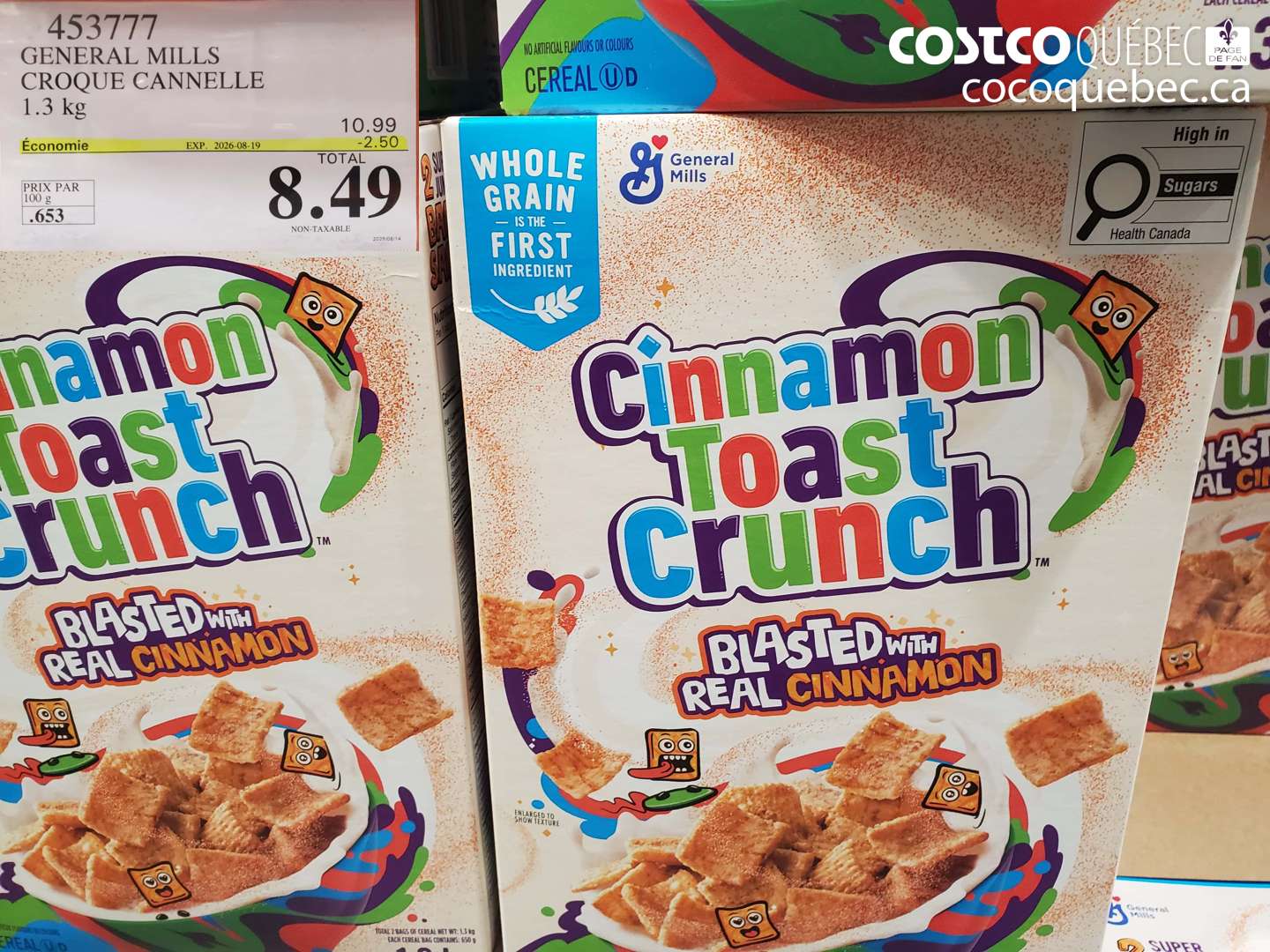 453777 GENERAL MILLS CROQUE CANNELLE ($2.50 INSTANT SAVINGS EXPIRES ON 2026-08-19) $8.49