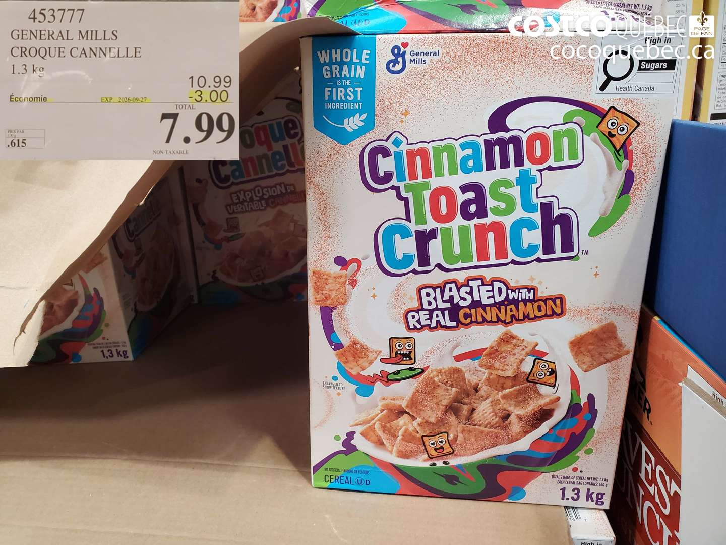 453777 GENERAL MILLS CROQUE CANNELLE ($3.00 INSTANT SAVINGS EXPIRES ON 2026-09-27) $7.99