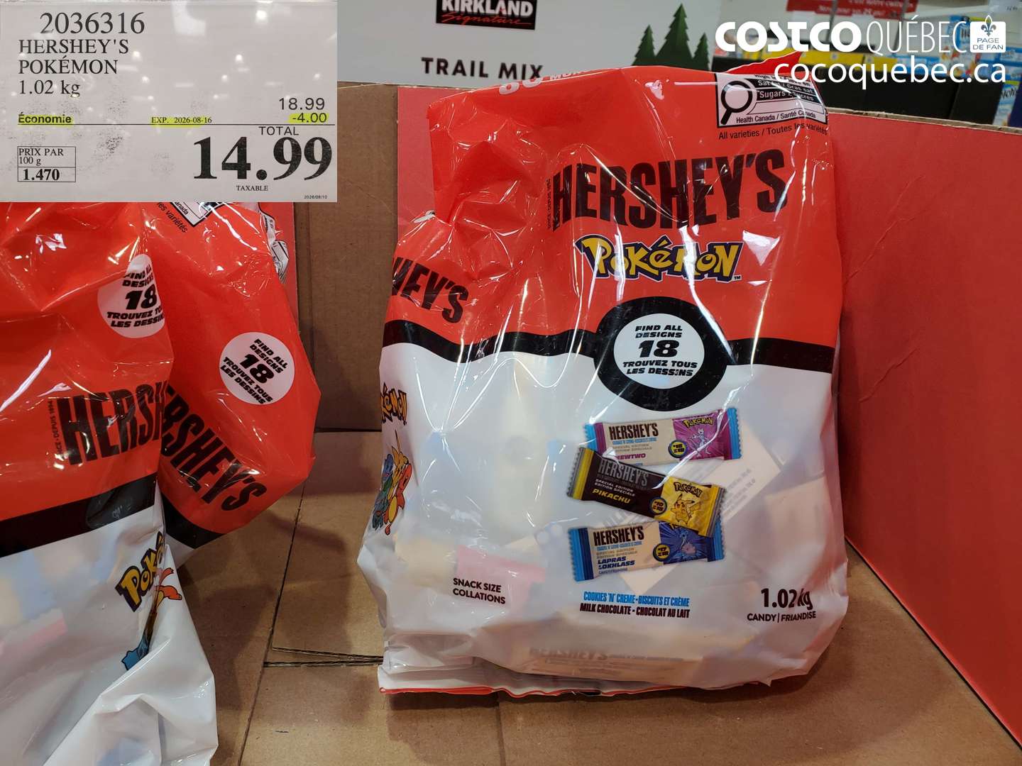 2036316 HERSHEY'S POKÉMON ($4.00 INSTANT SAVINGS EXPIRES ON 2026-08-16) $14.99