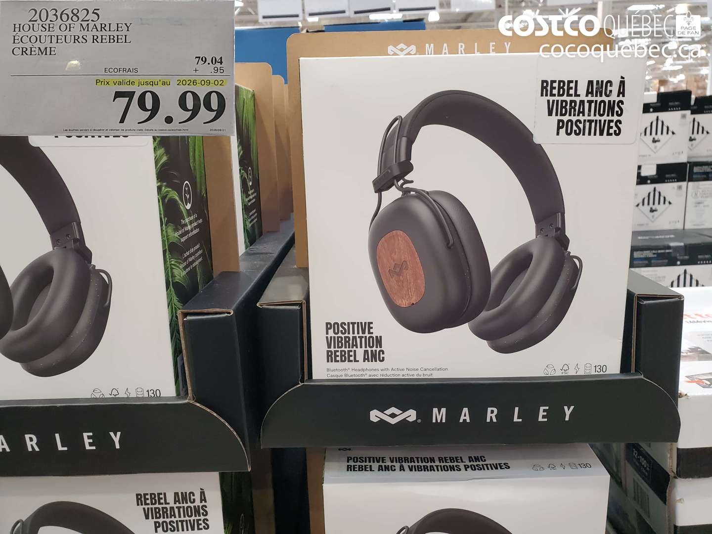 2036825 HOUSE OF MARLEY ÉCOUTEURS REBEL CRÈME (EXPIRES ON 2026-09-02) $79.99