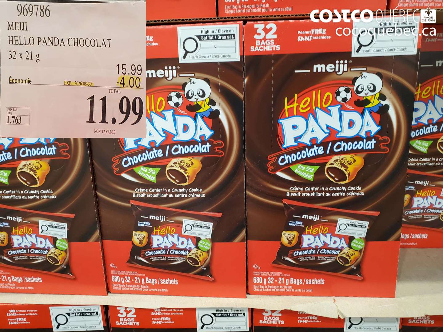 969786 MEIJI HELLO PANDA CHOCOLAT ($4.00 INSTANT SAVINGS EXPIRES ON 2026-08-30) $11.99