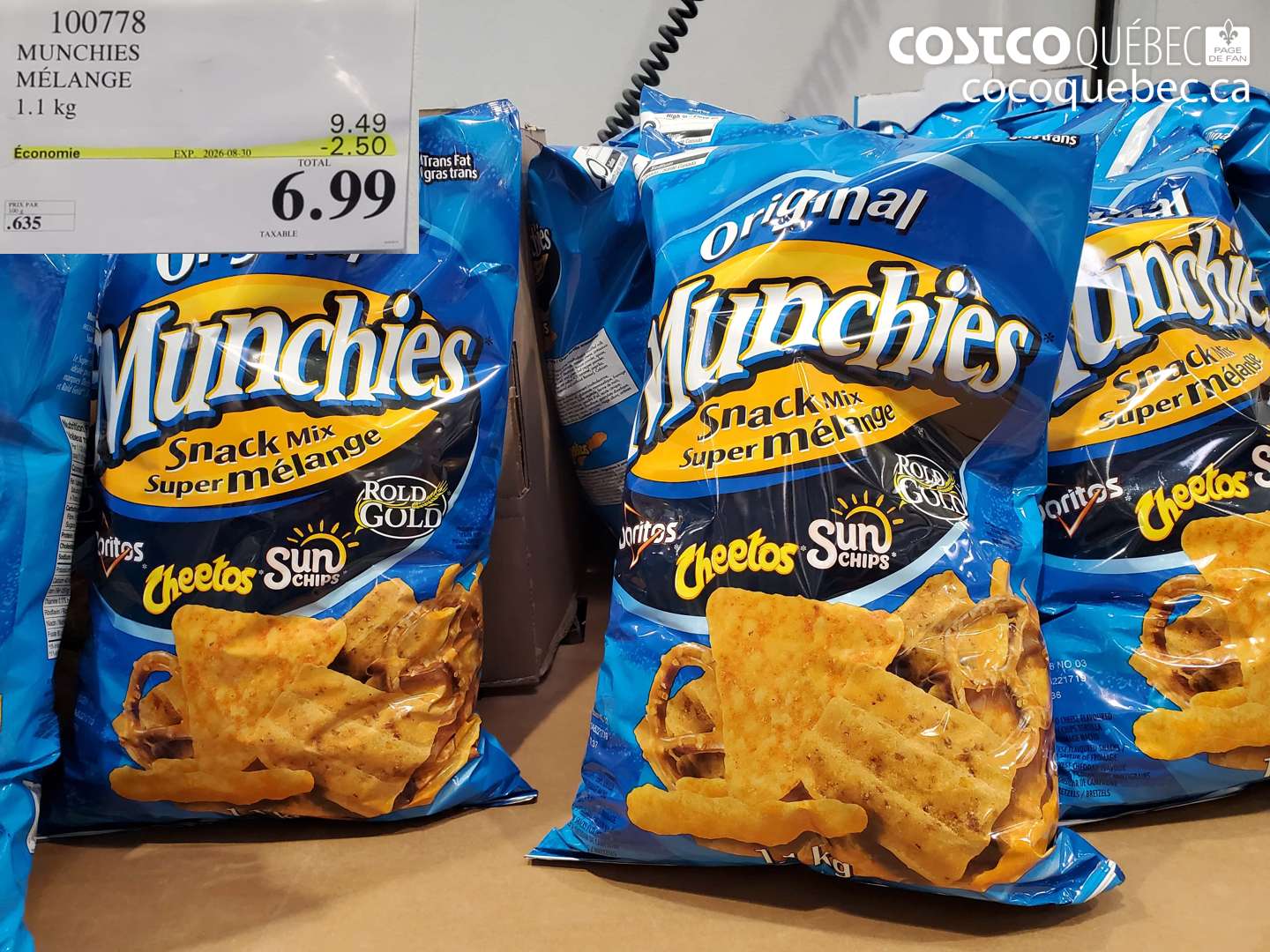 100778 MUNCHIES MÉLANGE ($2.50 INSTANT SAVINGS EXPIRES ON 2026-08-30) $6.99