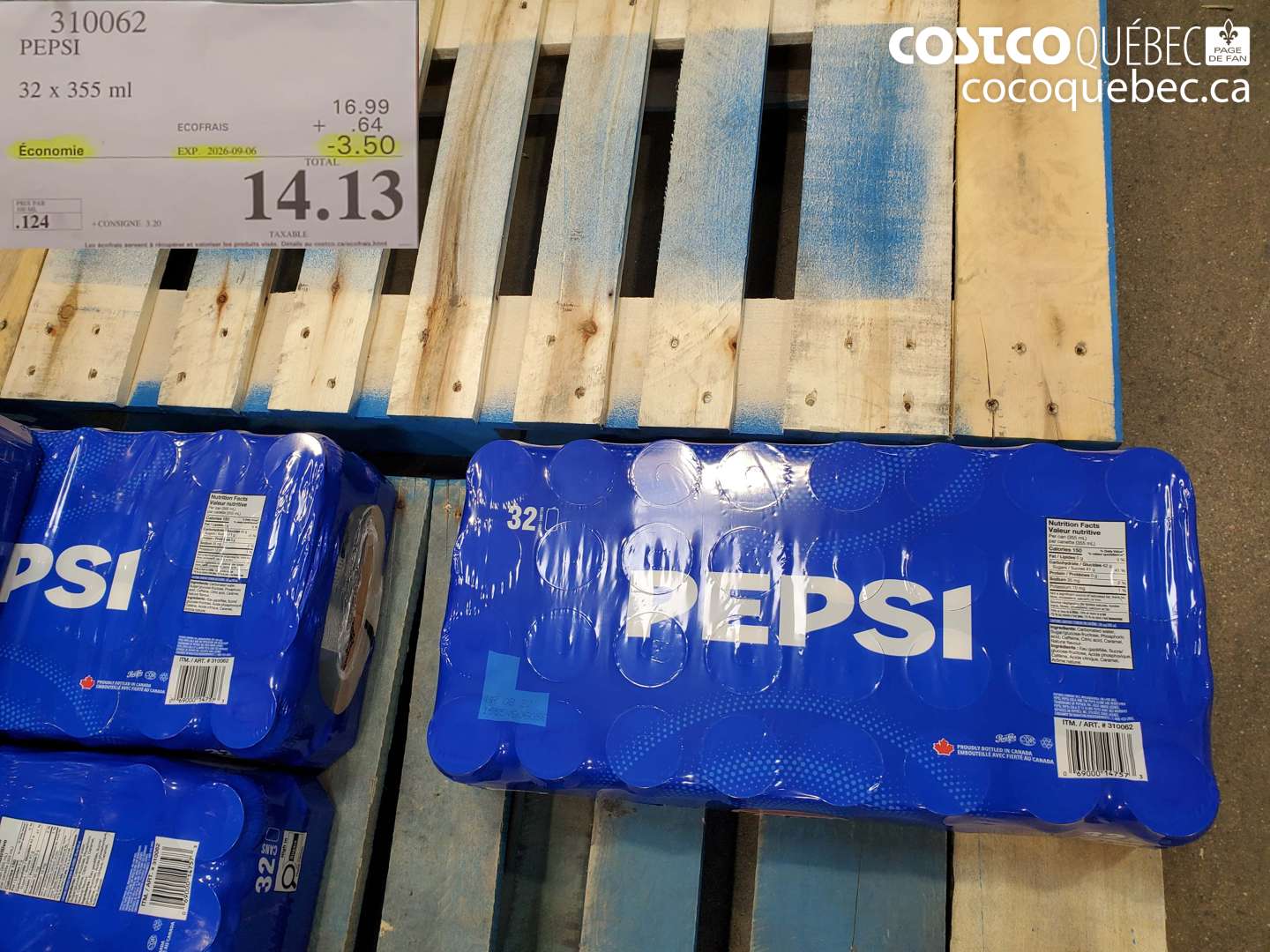 310062 PEPSI ($3.50 INSTANT SAVINGS EXPIRES ON 2026-09-06) $14.13
