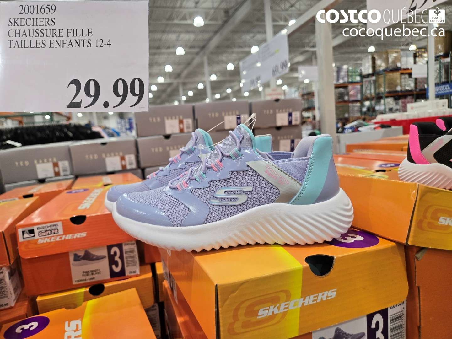 2001659 SKECHERS CHAUSSURE FILLE TAILLES ENFANTS 12-4 $29.99