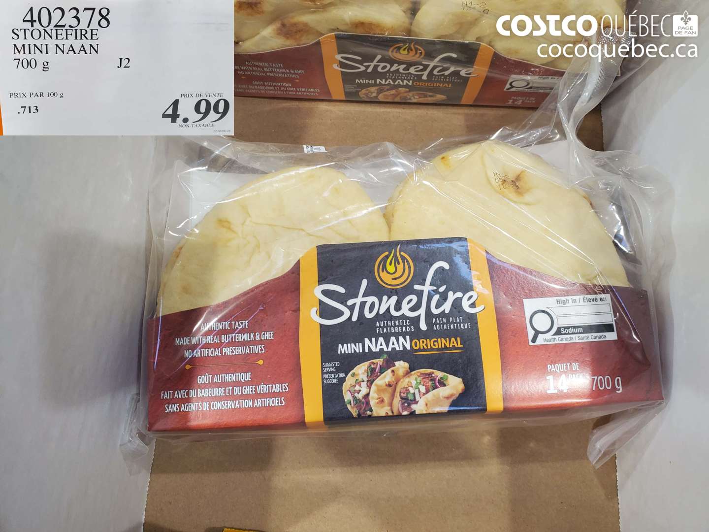 402378 STONEFIRE MINI NAAN $4.99