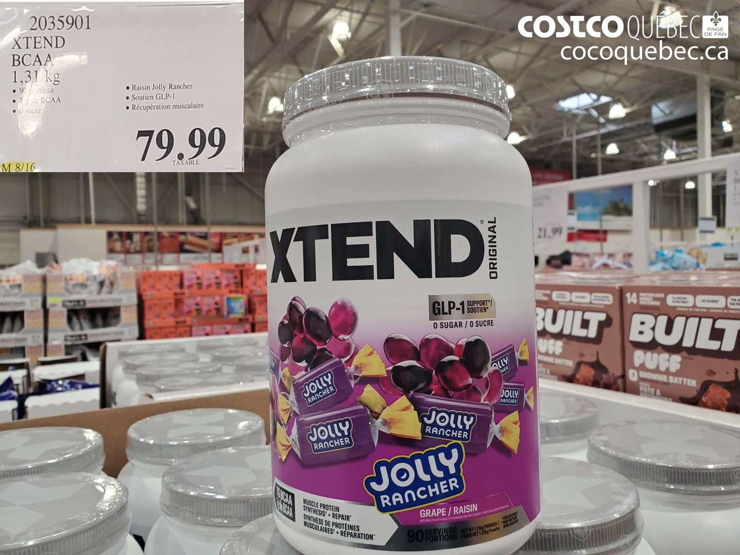 2035901 XTEND BCAA 1.31 KG $79.99