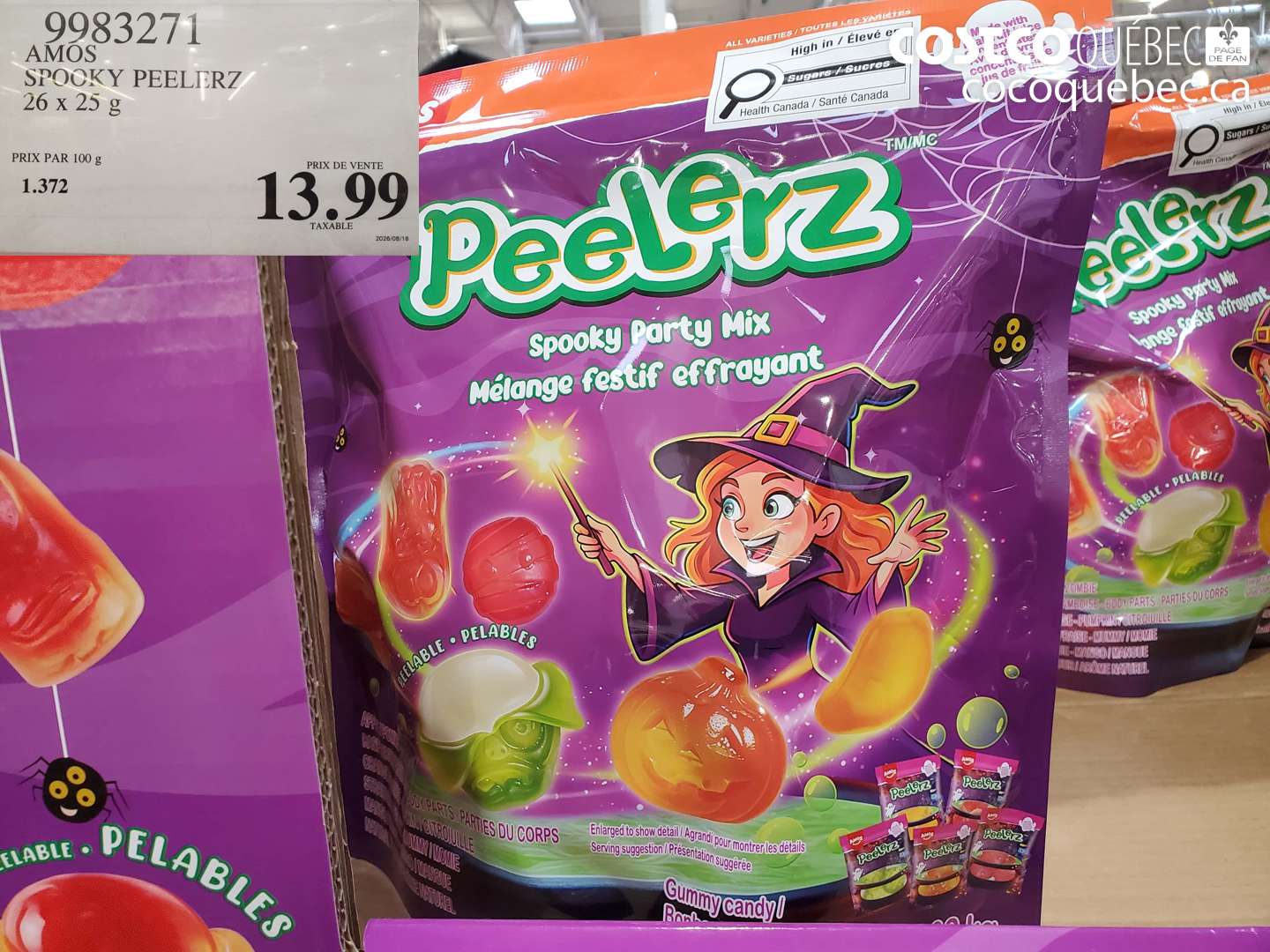 9983271 AMOS SPOOKY PEELERZ $13.99