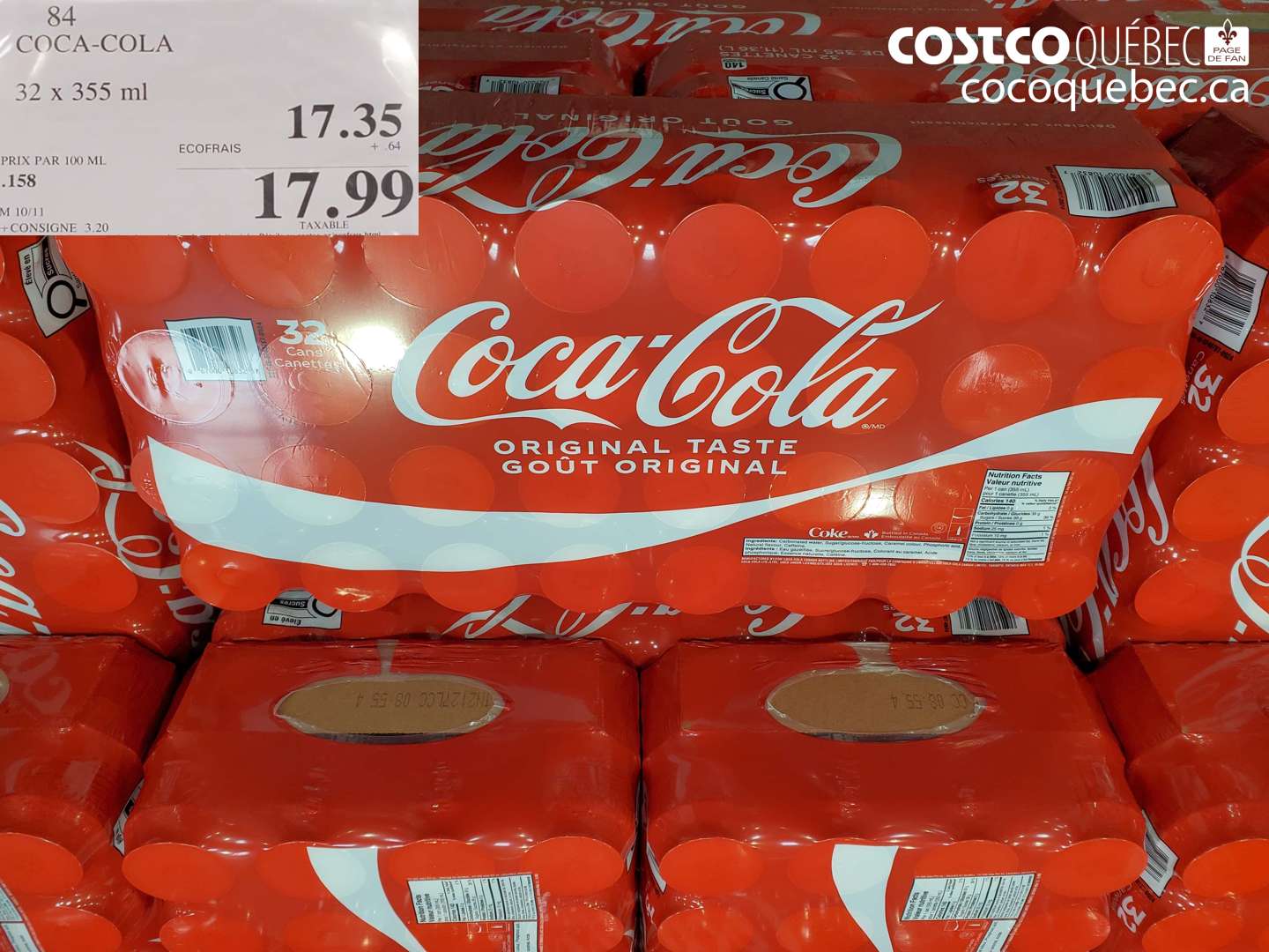 84 COCA-COLA $17.99