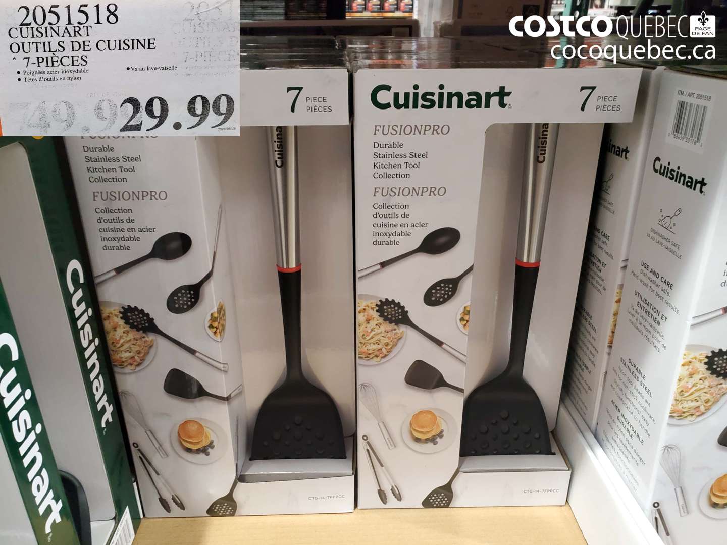 2051518 CUISINART OUTILS DE CUISINE 7-PIÈCES ($20.00 INSTANT SAVINGS) $29.99