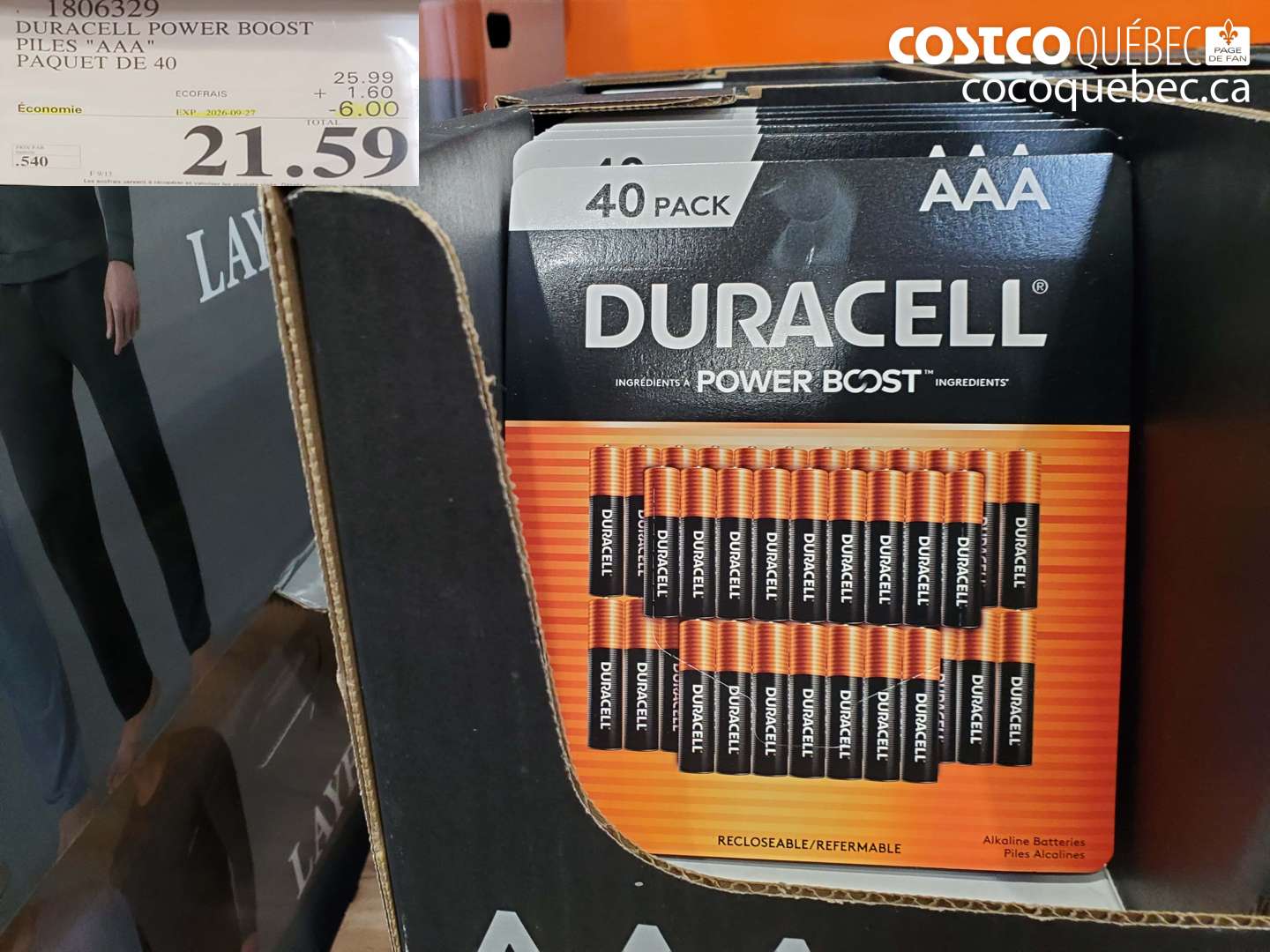1806329 DURACELL POWER BOOST PILES 