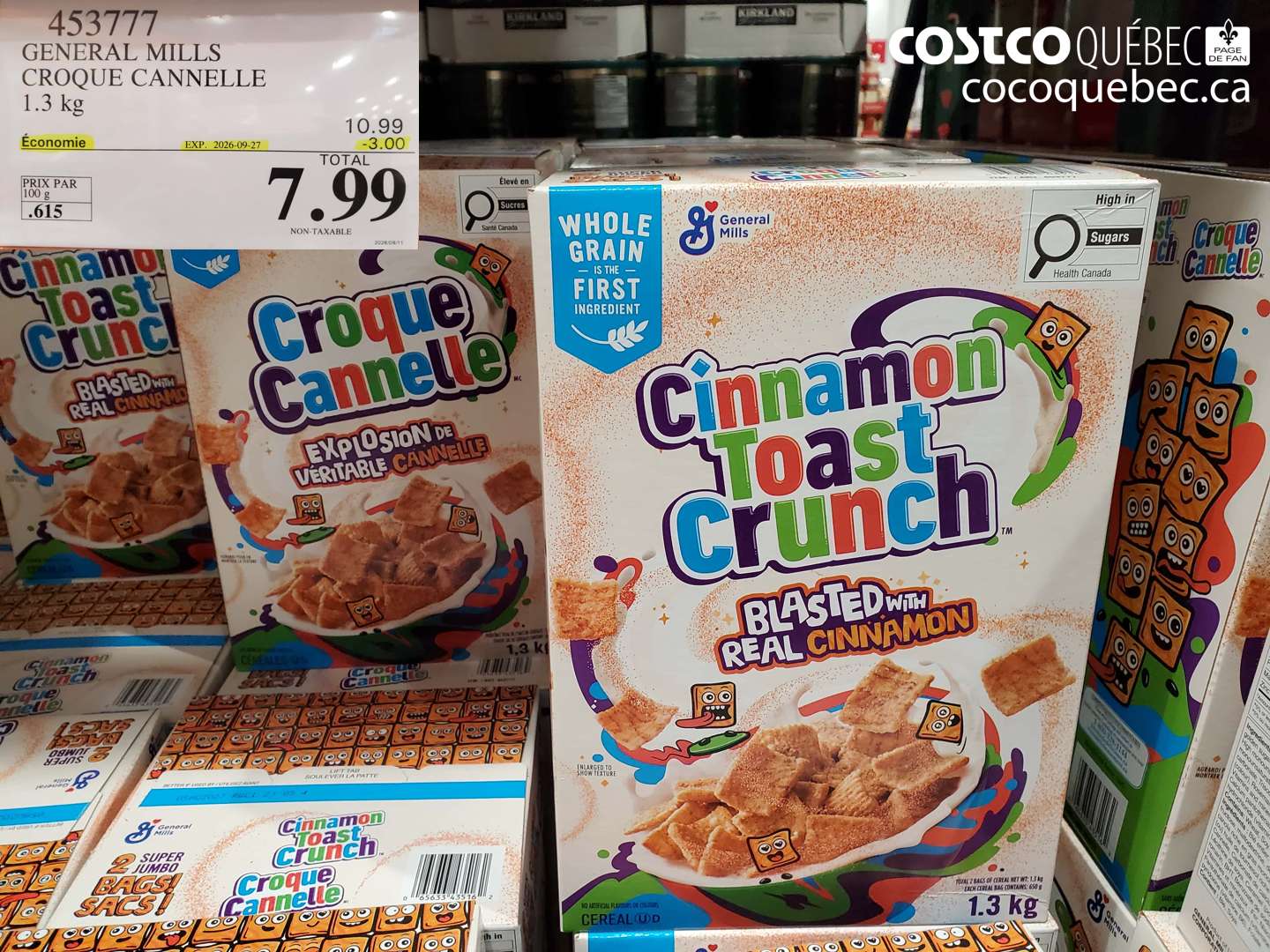 453777 GENERAL MILLS CROQUE CANNELLE ($3.00 INSTANT SAVINGS EXPIRES ON 2026-09-27) $7.99