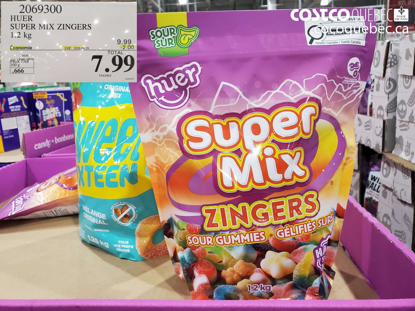 2069300 HUER SUPER MIX ZINGERS ($2.00 INSTANT SAVINGS EXPIRES ON 2026-09-29) $7.99