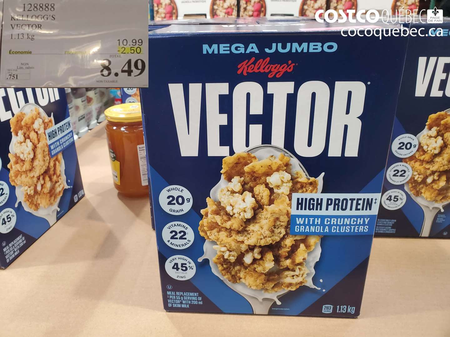 128888 KELLOGG'S VECTOR ($2.50 INSTANT SAVINGS EXPIRES ON 2026-09-27) $8.49
