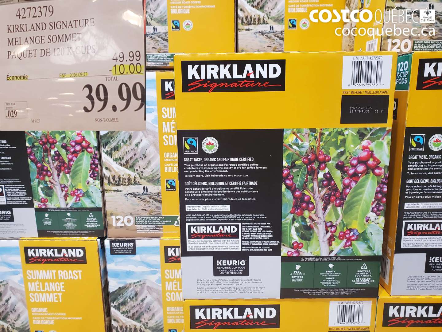 4272379 KIRKLAND SIGNATURE MELANGE SOMMET ($10.00 INSTANT SAVINGS EXPIRES ON 2026-09-27) $39.99