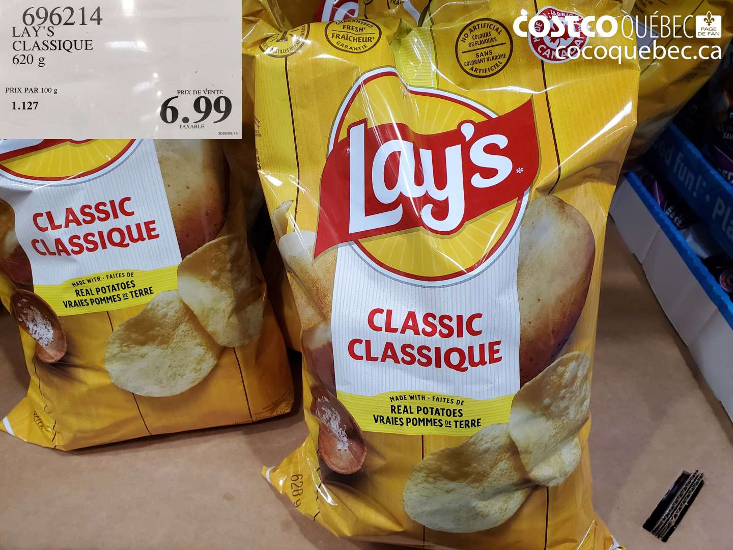 696214 LAY'S CLASSIQUE $6.99