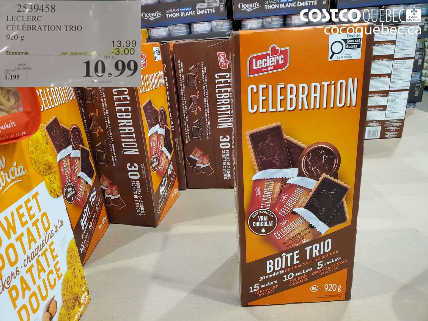 2539458 LECLERC CÉLÉBRATION TRIO ($3.00 INSTANT SAVINGS EXPIRES ON 2026-09-27) $10.99