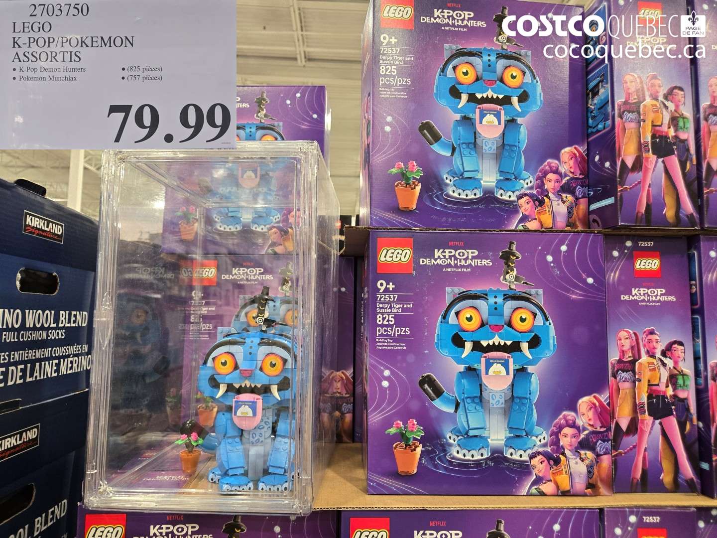 2703750 LEGO K-POP/POKEMON ASSORTIS $79.99