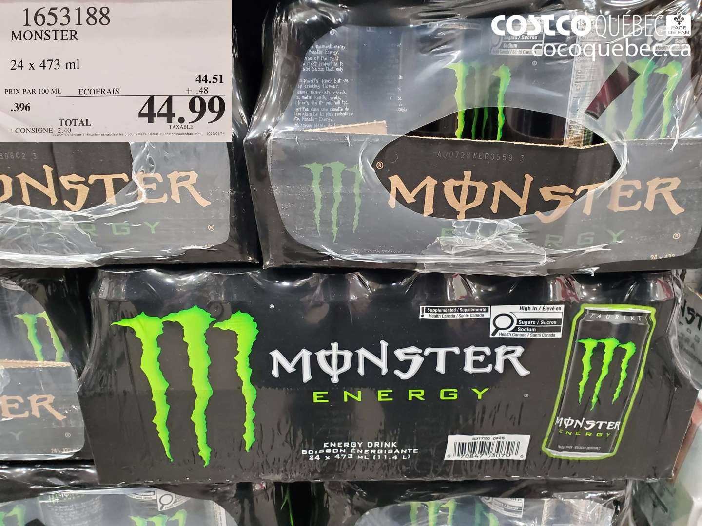 1653188 MONSTER $44.99